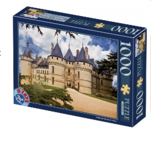 Puzzle 1000 piese Castele Franceze - Chateau de Chaumont