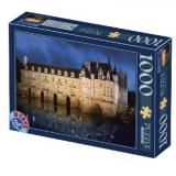 Puzzle 1000 piese Castele Franceze - Castel Chenonceau