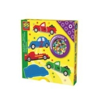 Iron on beads Cars Set