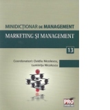 Minidictionar de management (13) - Marketing si management