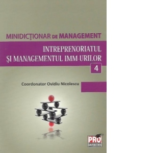 Minidictionar de management (4) - Intreprenoriatul si managementul IMM-urilor