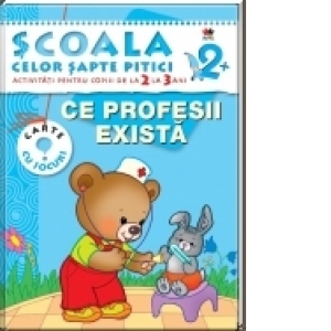 Scoala celor 7 pitici. Ce profesii exista - activitati pentru copiii de la 2 la 3 ani