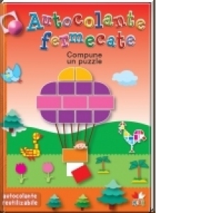 Autocolante fermecate. Compune un puzzle