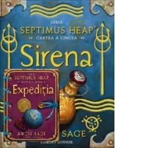 Pachet - Sirena + Expeditia, Seria Septimus Heap