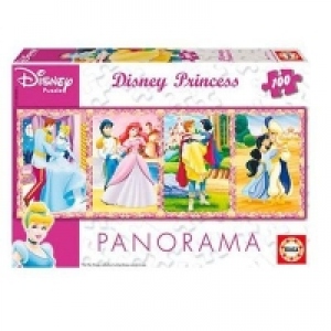 Puzzle Panorama Printesele Disney 100 de piese
