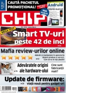 Chip, Iunie 2012 - Smart TV-uri peste 42 de inci