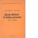 Presa germana in limba germana (1778-1970)