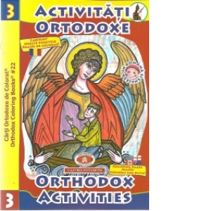 Carti ortodoxe de colorat - Activitati ortodoxe 3 / Orthodox Activities 3
