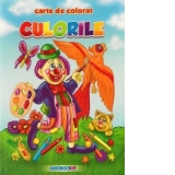 Culorile - carte de colorat (romana-engleza) (format B5)