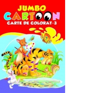 Jumbo Cartoon - Carte de colorat 3