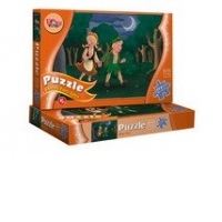 Puzzle HANSEL SI GRETEL, 24 piese, 29x43 cm