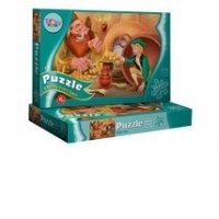 Puzzle JACK SI VREJUL DE FASOLE, 60 piese, 29x43 cm