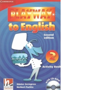Playway to English 2 (2nd Edition) Activity Book with CD-ROM