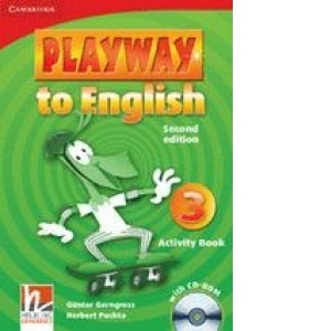 Playway to English 3 (2nd Edition) Activity Book with CD-ROM