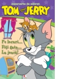 Tom and Jerry. Pe locuri... Fiti gata... La joaca! Supercarte de colorat