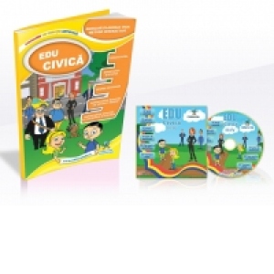 Pachet educational EDU (carte + CD) - Civica clasele III-IV