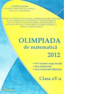 Olimpiada de matematica 2012, Clasa a V-a