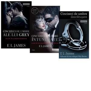 Pachet Trilogia Fifty Shades (3 carti)