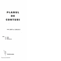 Planul de conturi - OMFP nr. 1286/2012