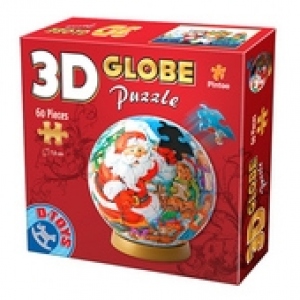 3D Globe Puzzle - Craciun 1
