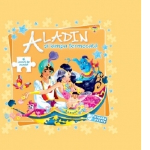 Aladin si lampa fermecata (poveste puzzle - 6 jocuri de puzzle!)