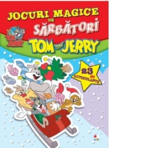 Tom si Jerry. Jocuri magice de Sarbatori - 23 de autocolante