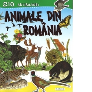 Animale din Romania - cu abtibilduri