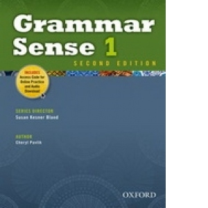 Grammar Sense 1 (2nd Edition) Student Book. Includes Access Code For Online Practice and Audio Download
