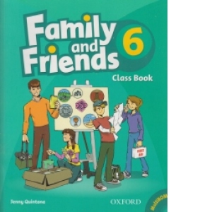 Family and Friends Level 6 Classbook and MultiROM Pack