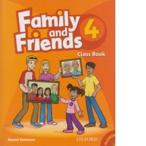 Family and Friends 4 Class Book and MultiROM Pack