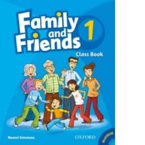 Family and Friends 1 Class Book and MultiROM Pack