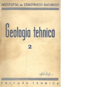 Geologia tehnica, 2