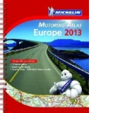 Europe 2013 A4 Spiral Atlas
