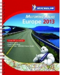 Europe 2013 A4 Spiral Atlas