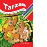 Tarzan - Carte de povestit si colorat