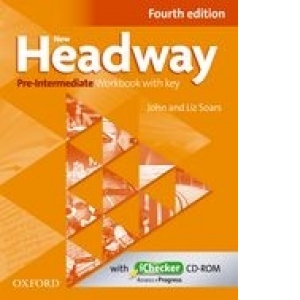 New Headway Fourth Edition Pre-intermediate Workbook and iChecker with Key and Audio CD Pack