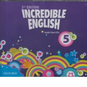 Incredible English Level 5 Class 3 Audio CDs (Second Edition)