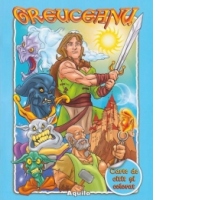 Greuceanu - Carte de citit si colorat