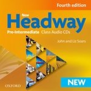 New Headway Fourth Edition Pre Intermediate Class CD (3 Discs)