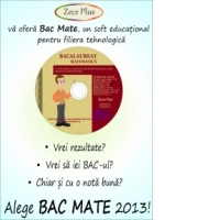 Bacalaureat Matematica M2 - BAC MATE 2013 (soft educational)