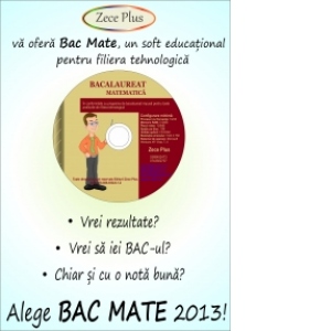 Bacalaureat Matematica M2 - BAC MATE 2013 (soft educational)