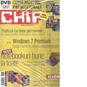 Chip cu DVD, Martie 2013 - Traficul cu date personale