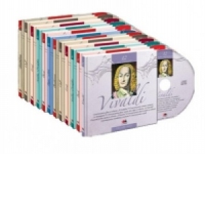 Pachet Mari compozitori (12 volume) (carte + CD audio)