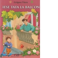 Iese tata la balcon