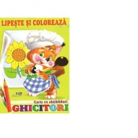 Lipeste si coloreaza. Veverita﻿