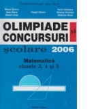 Olimpiade si concursuri scolare 2006. Clasele III, IV, V