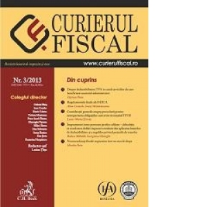 Curierul Fiscal - Nr. 3/2013