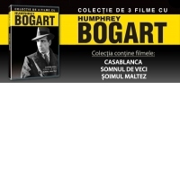 Colectie de 3 filme: Humphrey Bogart - Casablanca; Somnul de veci; Soimul maltez