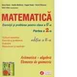 Matematica. Exercitii si probleme pentru clasa a V-a, partea a 2-a. Aritmetica - Algebra. Elemente de geometrie (editia a II-a)