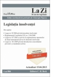 Legislatia insolventei (actualizata la data de 15.04.2013). Cod 504